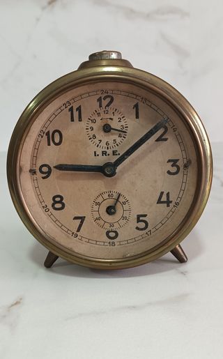 Reloj despertador I.R.E. Años 50