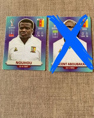 Cromos Mundial 2022 Camerún