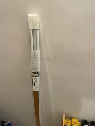Estor opaco Fridans Ikea beige 140x195 cm. Nuevo.