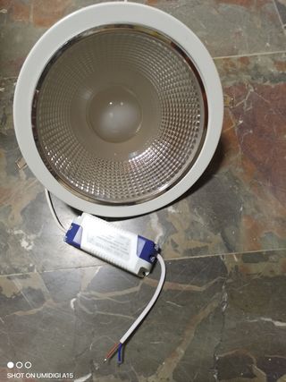 Foco LED Empotrable Blanco