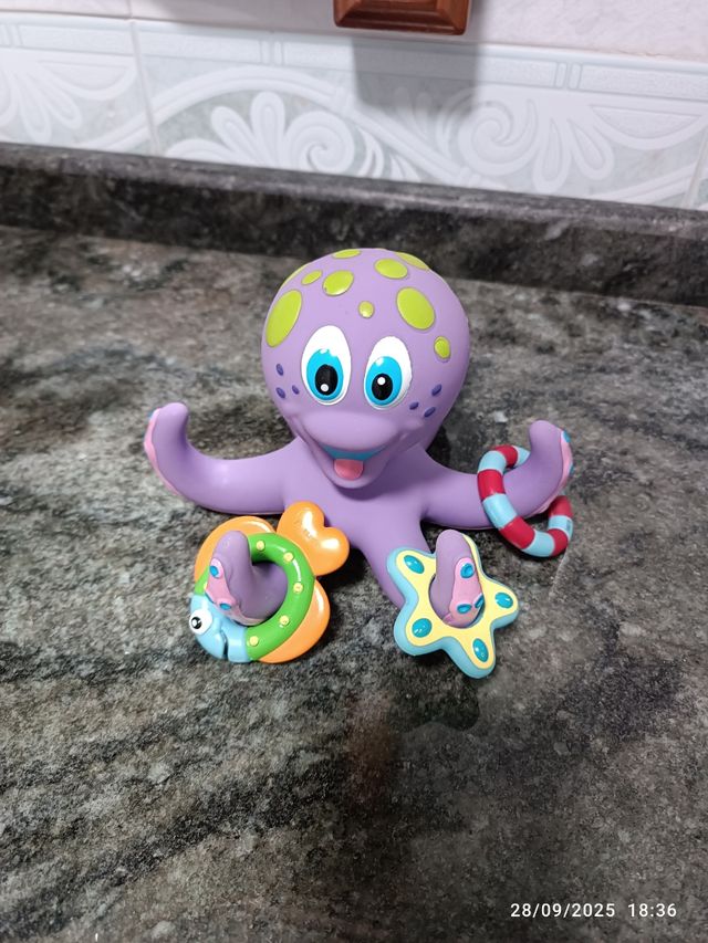 Pulpo de baño de Nuby