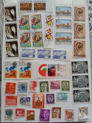 LOTE SELLOS MUNDIALES 10