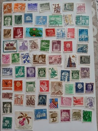 LOTE SELLOS MUNDIALES 10