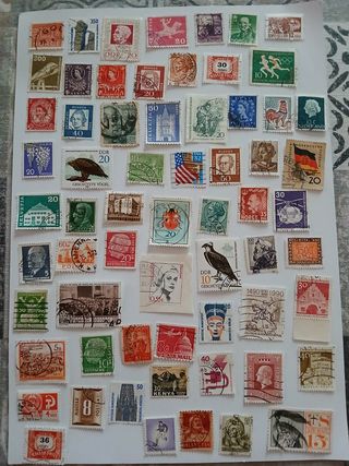 LOTE SELLOS MUNDIALES 10