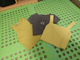 Lote 3 camisetas niña