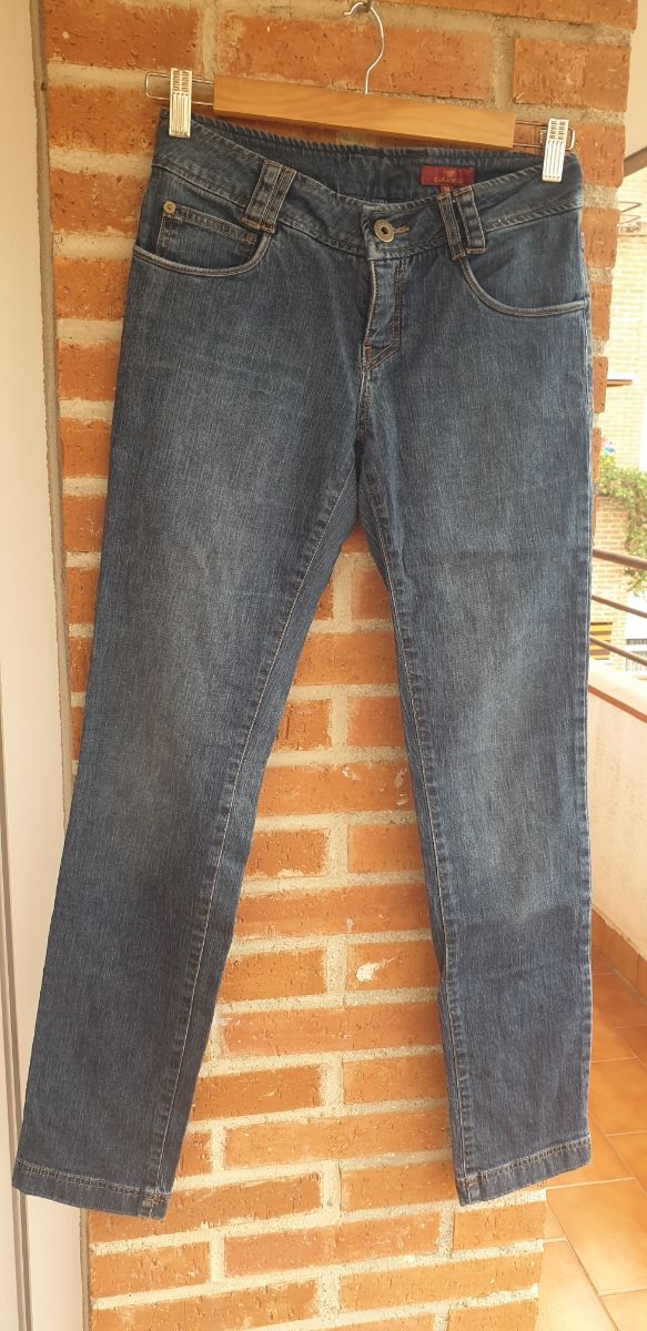 Vaqueros Caramelo azules