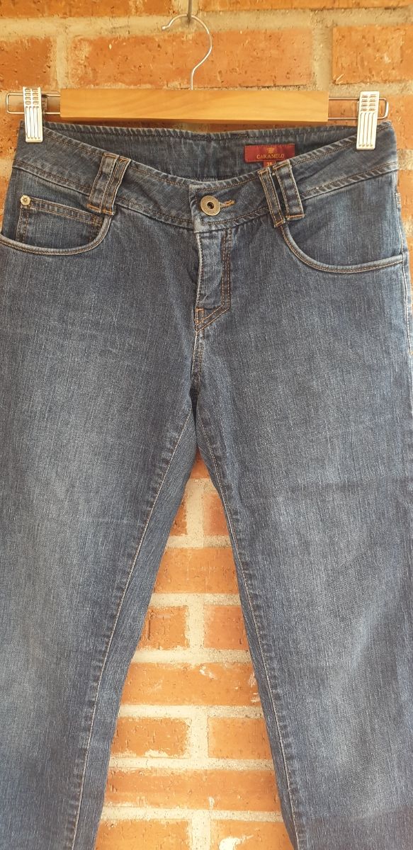 Vaqueros Caramelo azules