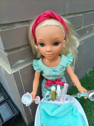 Nancy un día en la peluquería