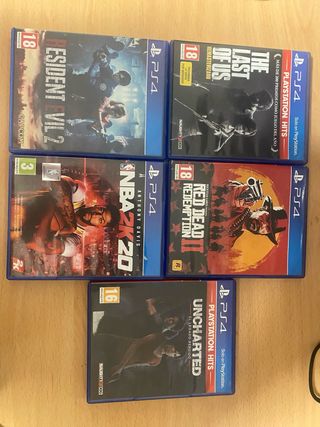  5 Juegos PS4