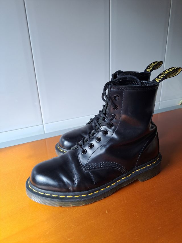Botas Piel Negras Dr. Martens
