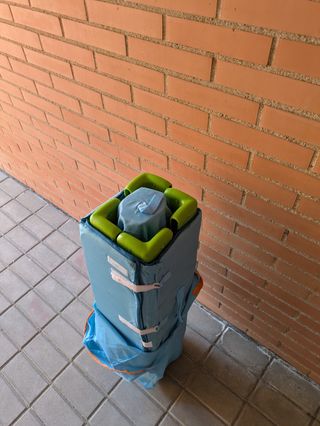 Cuna de viaje OLMITOS azul