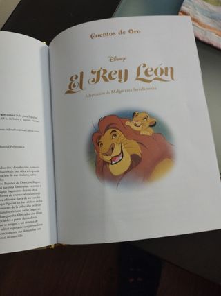 El Rey León: Disney cuentos de oro España 1 (Sp...