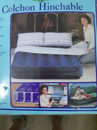 Colchón Hinchable HOSA Doble 150x120x15cm