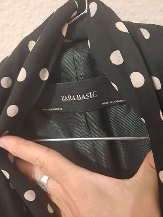 Americana Zara Negra Talla M