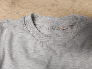 Camiseta niño manga larga gris 18/24 meses