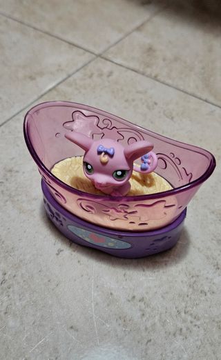 Littlest Pet Shop Bañera Rosa