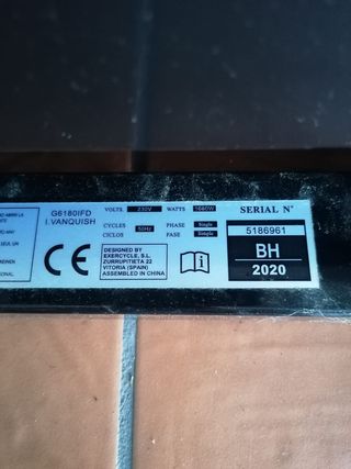 Pantalla cinta de correr BH Vanquish