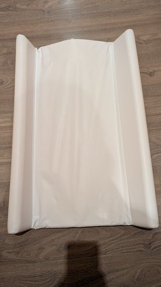 Colchón cambiador bebé blanco. 71cm x 50cm. NUEVO