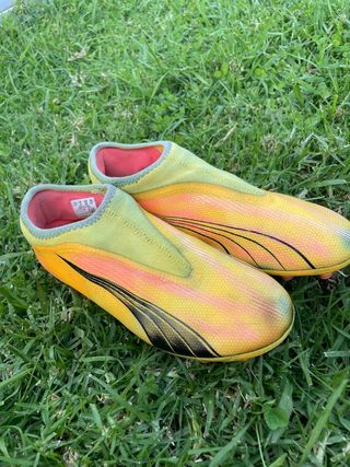 Botas Puma Naranja Fosforito