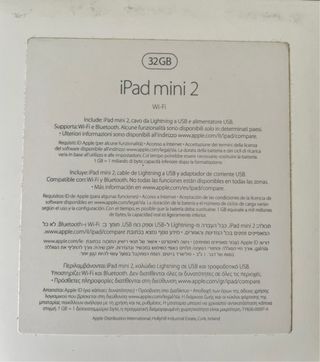 Apple iPad mini 2 Plata ME280TY/A