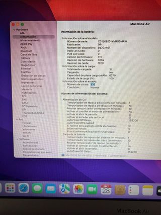 MacBook Air 13 2015 Plata