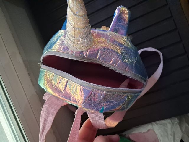 Mochila Unicornio Lentejuelas Multicolor