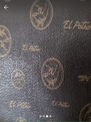 Bolso El Potro Marrón y Dorado Original