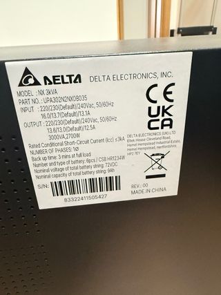 SAI DELTA 3KVA - UPS