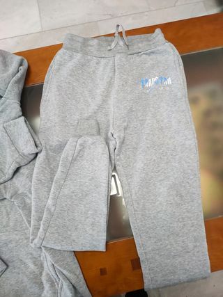 Chándal Trapstar Talla S Gris y Azul