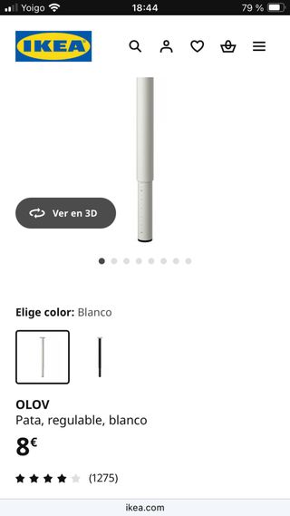 Escritorio blanco