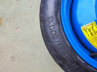 Rueda de repuesto temporal Kumho 105/800-13