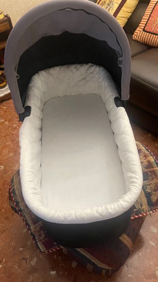 Capazo Babyjogger Deluxe gris