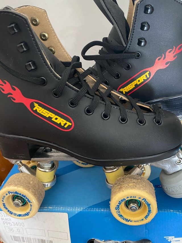 Scarpe da pattinaggio Risport nere tg 36