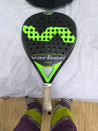 Palas de pádel y paletero