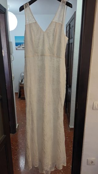 Vestido de Novia Sencillo Encaje