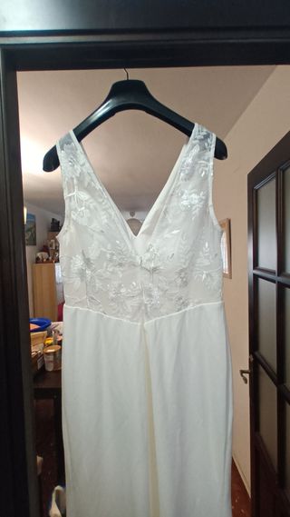 Vestido de Novia Sencillo Encaje