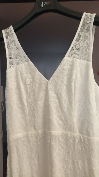 Vestido de Novia Sencillo Encaje