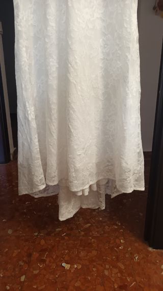 Vestido de Novia Sencillo Encaje
