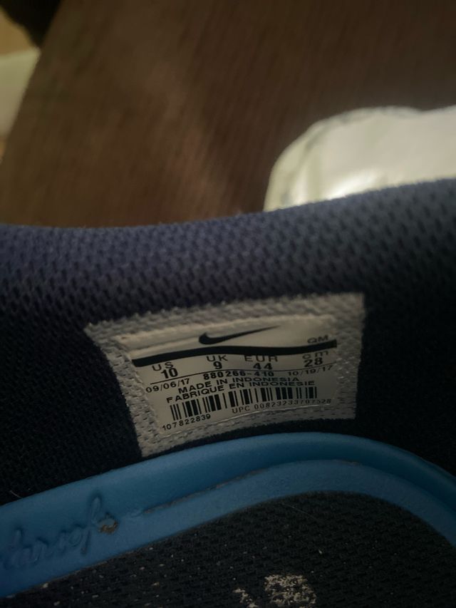 Zapatillas Nike Azul y Gris