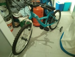 Bicicleta infantil 20 azul