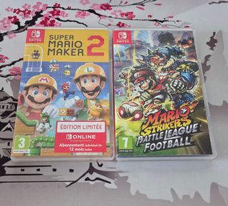 Super Mario Maker 2 y Mario Strikers Switch
