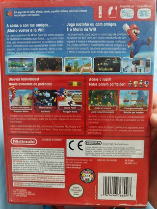 Super Mario Bros. Wii PAL Nintendo
