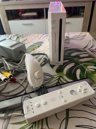 Consola Nintendo Wii Blanca con mandos