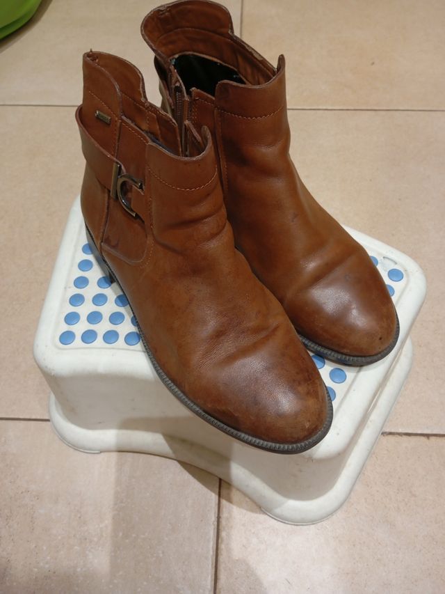 Botines de mujer marrones