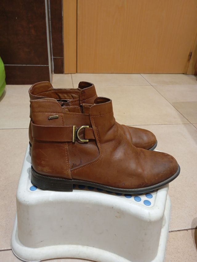 Botines de mujer marrones