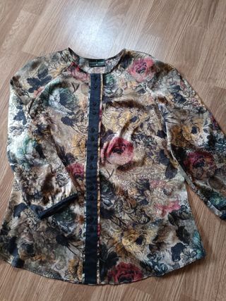 Camisa Roberto Verino Estampada Multicolor