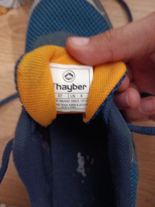 Zapatillas montaña niño talla 37