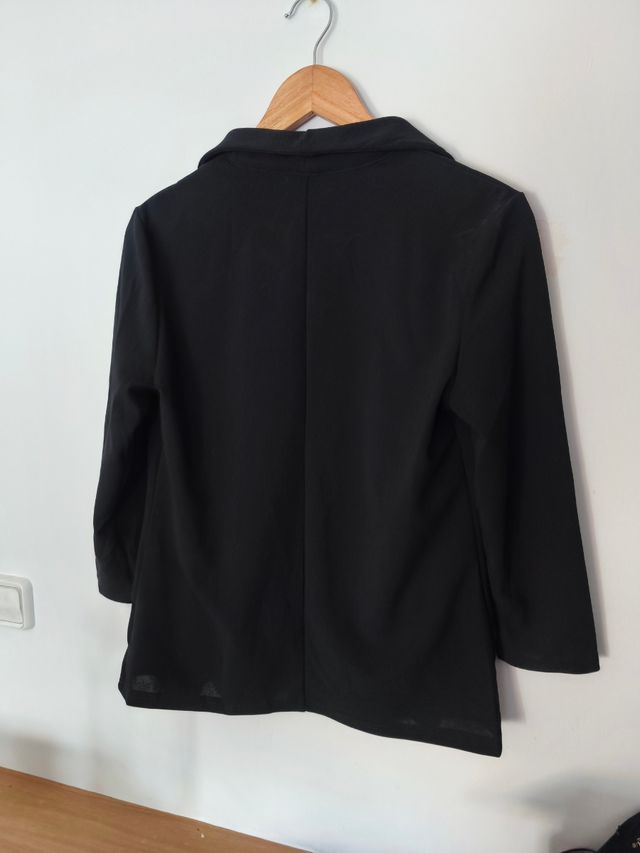 Chaqueta blazer SHEIN negra talla M