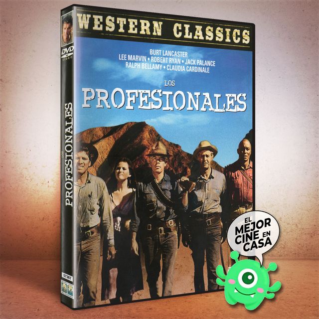 OS PROFISSIONAIS (Western, Claudia Cardinale)