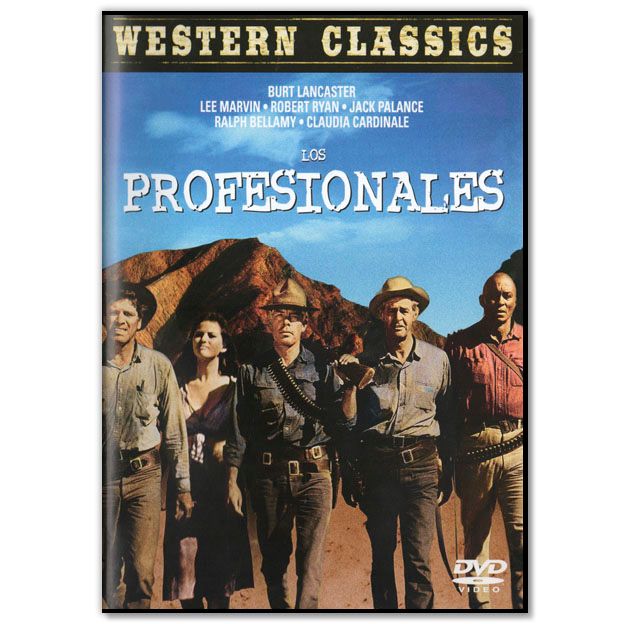 OS PROFISSIONAIS (Western, Claudia Cardinale)